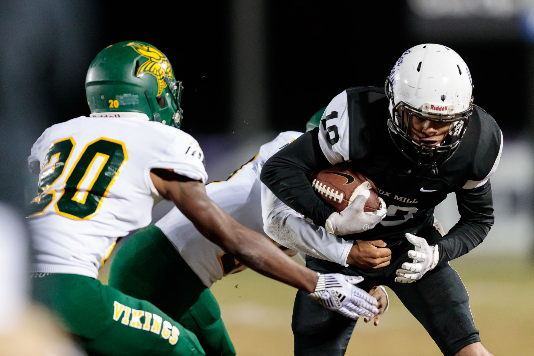 Cox Mill defeats Central Cabarrus 31-6 on Senior Night.